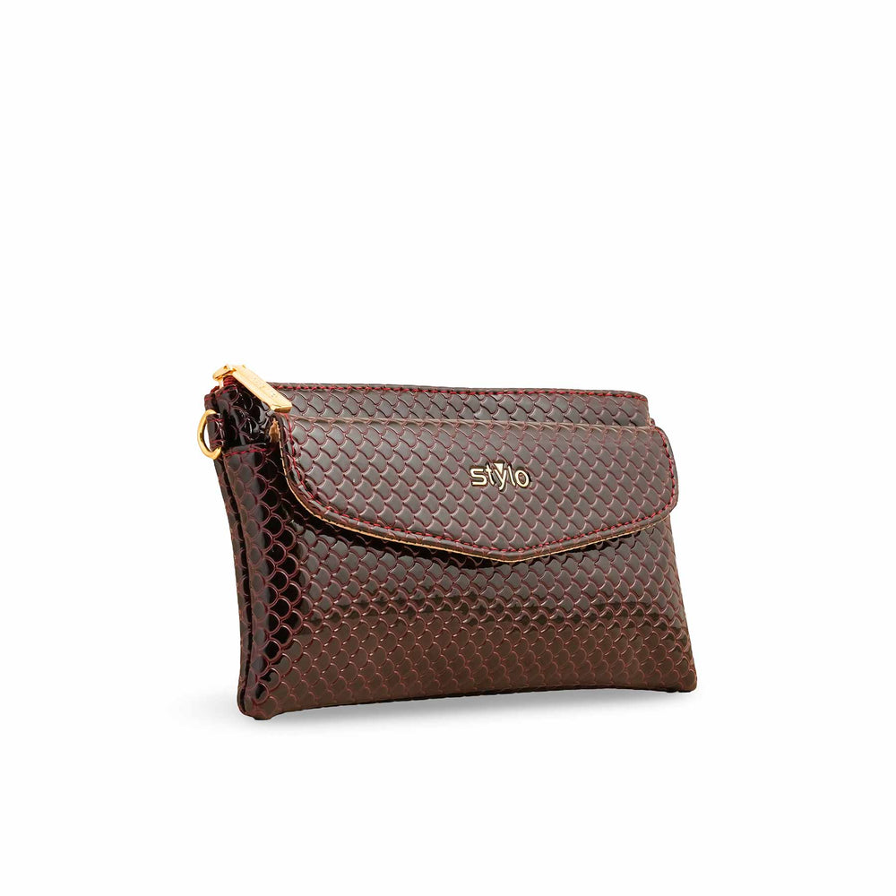 Burgundy Casual Pouch P97637