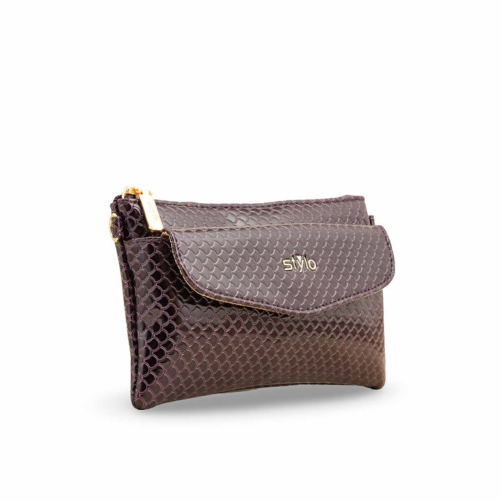 Purple Casual Pouch P97637