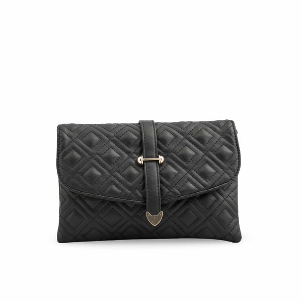 Black Casual Pouch P97638