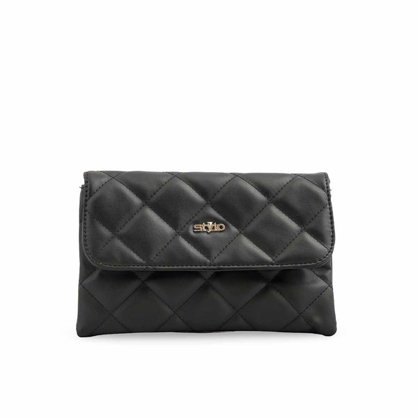 Black Casual Pouch P97639