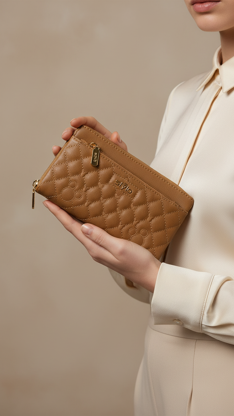 Khaki Casual Pouch P97640