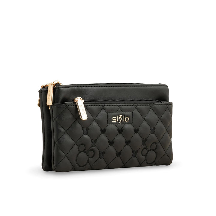 Black Casual Pouch P97640