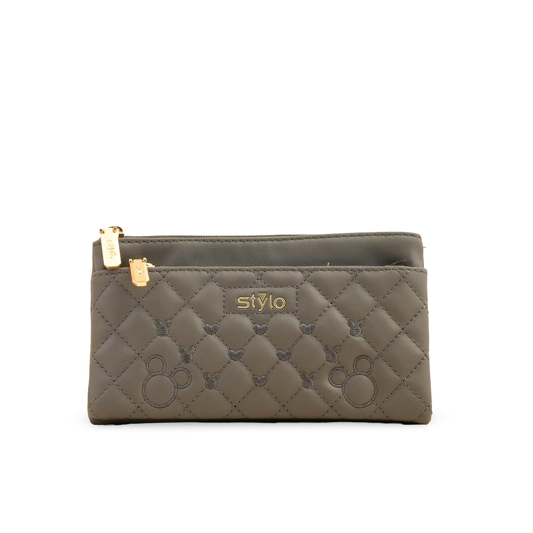 Grey Casual Pouch P97640