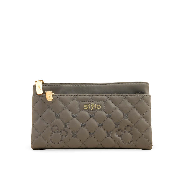 Grey Casual Pouch P97640