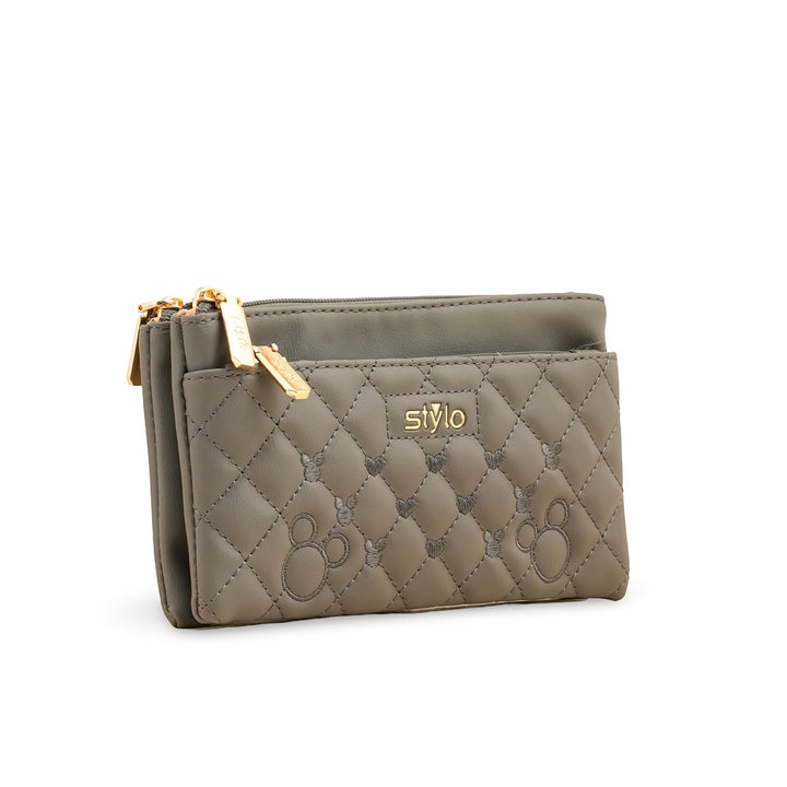 Grey Casual Pouch P97640