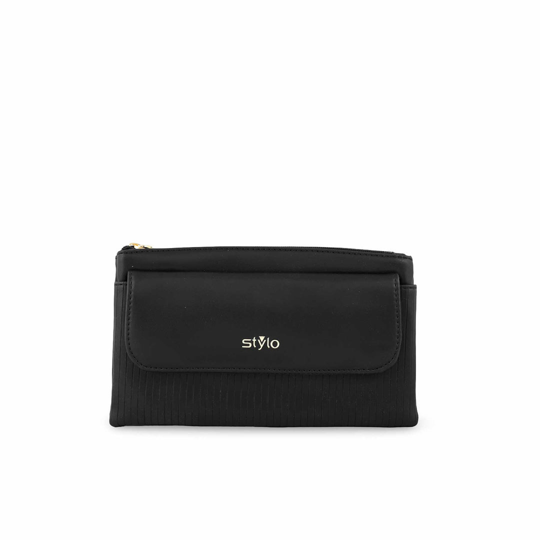Black Casual Pouch P97643