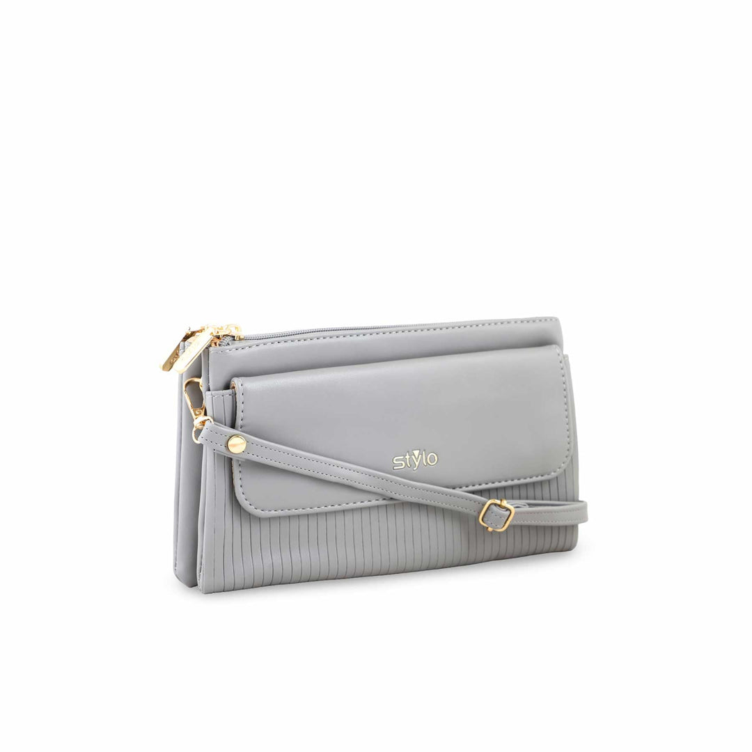 Grey Casual Pouch P97643