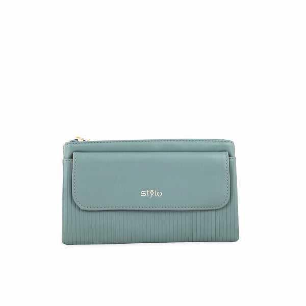 Green Casual Pouch P97643