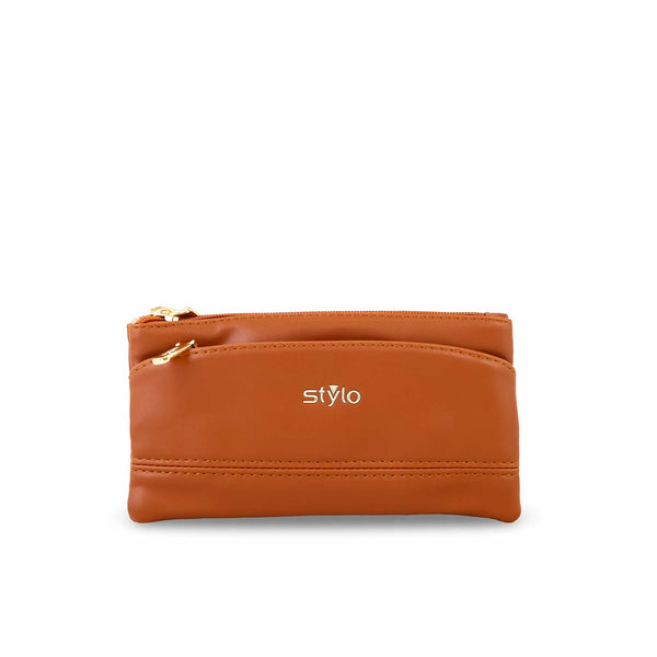Brown Casual Pouch P97644