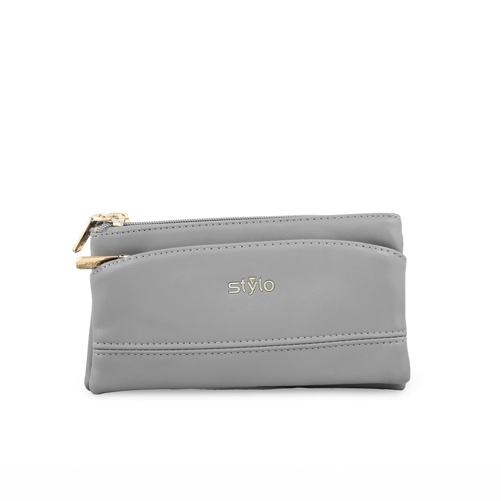 Grey Casual Pouch P97644