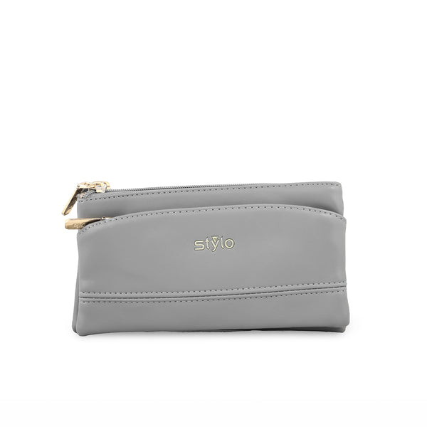 Grey Casual Pouch P97644