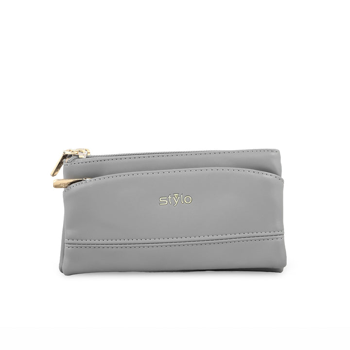 Grey Casual Pouch P97644