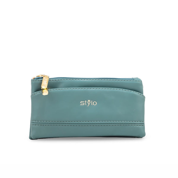 Green Casual Pouch P97644