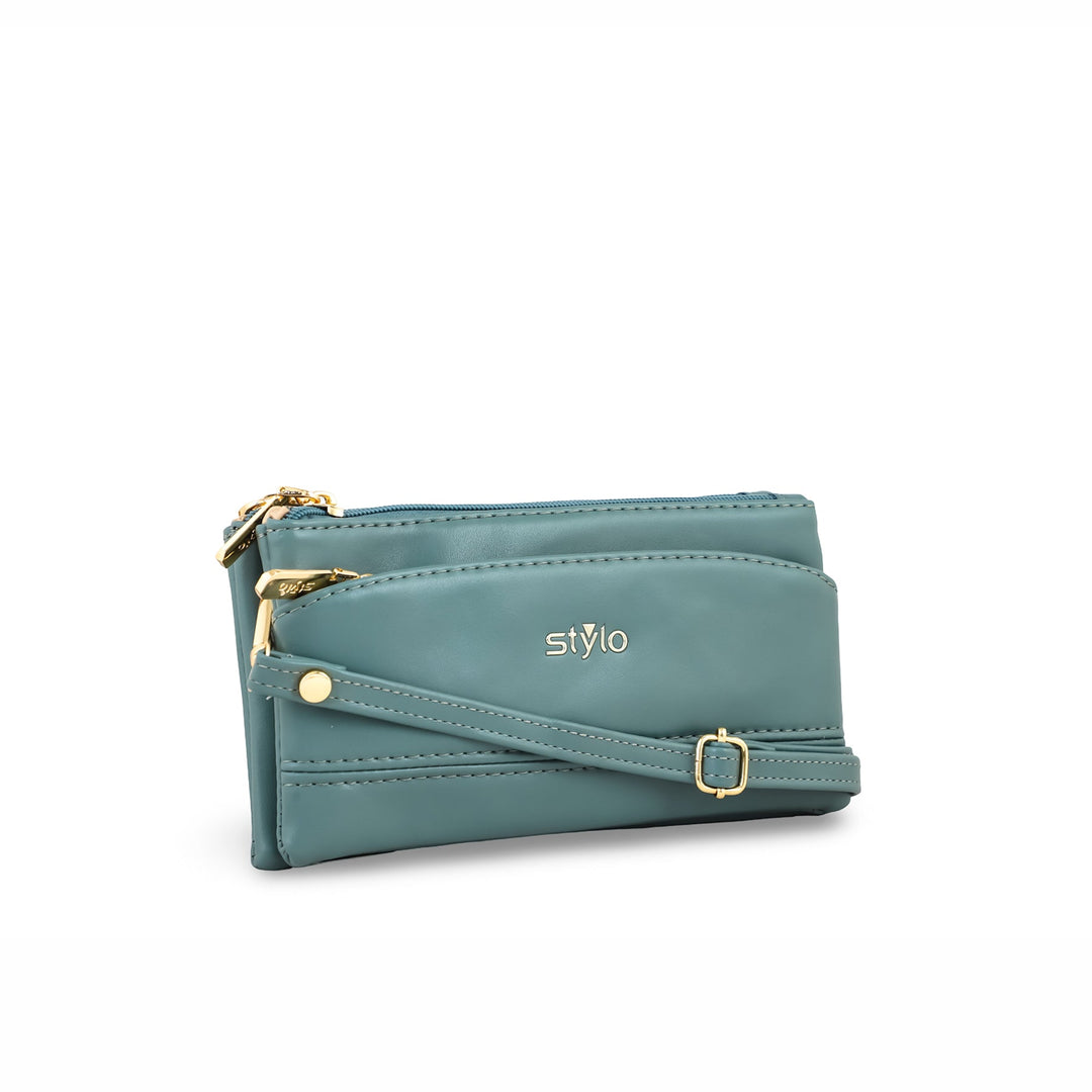 Green Casual Pouch P97644