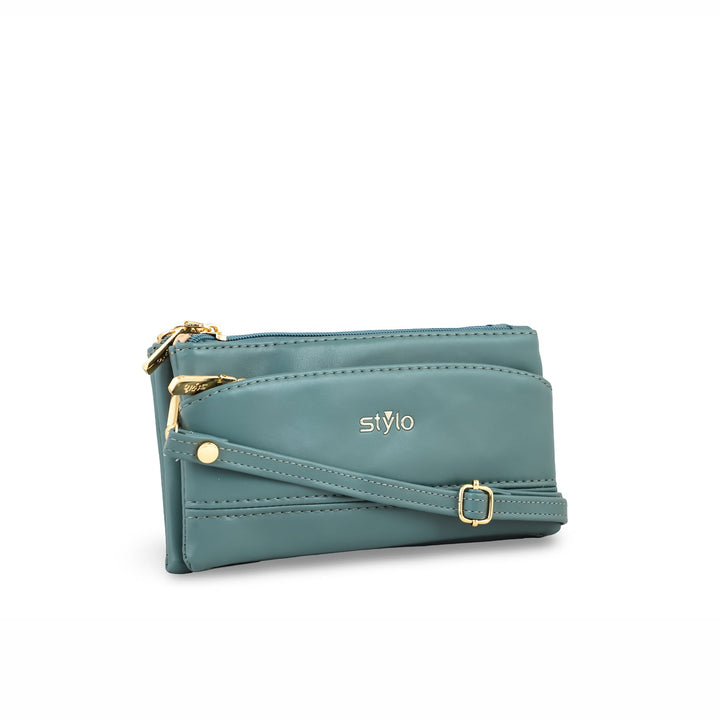 Green Casual Pouch P97644