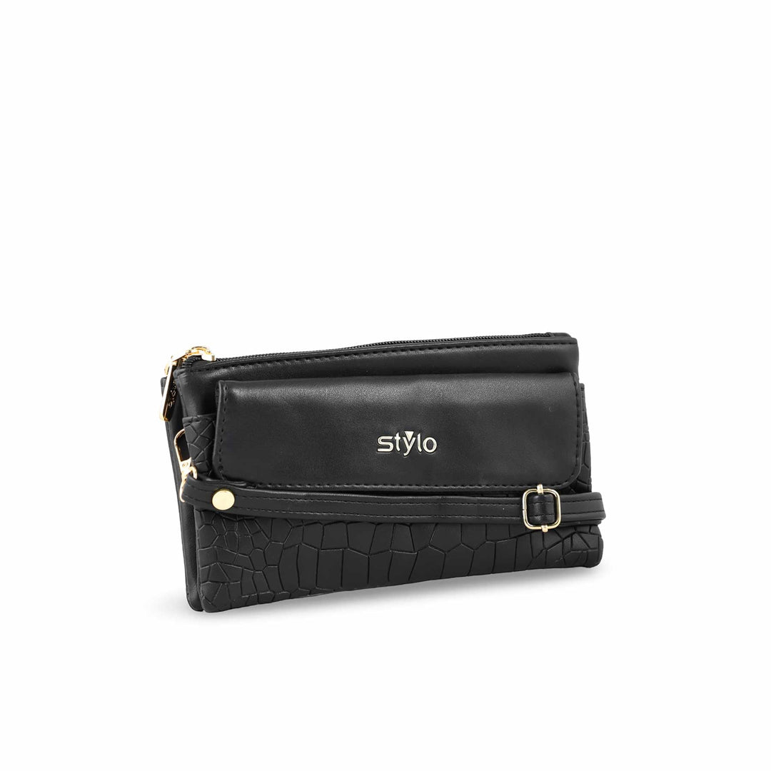 Black Casual Pouch P97645