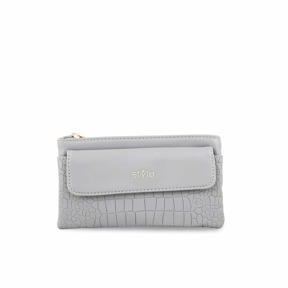 Grey Casual Pouch P97645