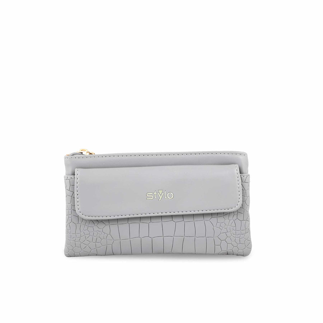 Grey Casual Pouch P97645