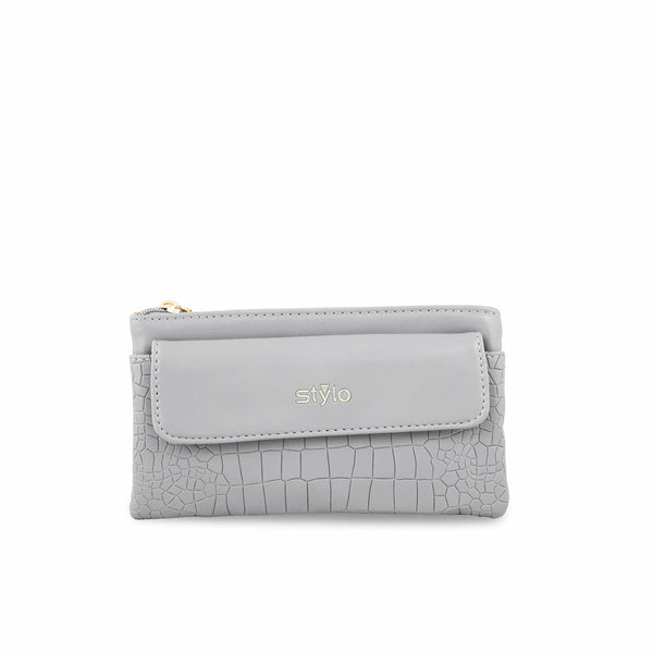 Grey Casual Pouch P97645