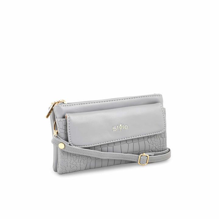 Grey Casual Pouch P97645