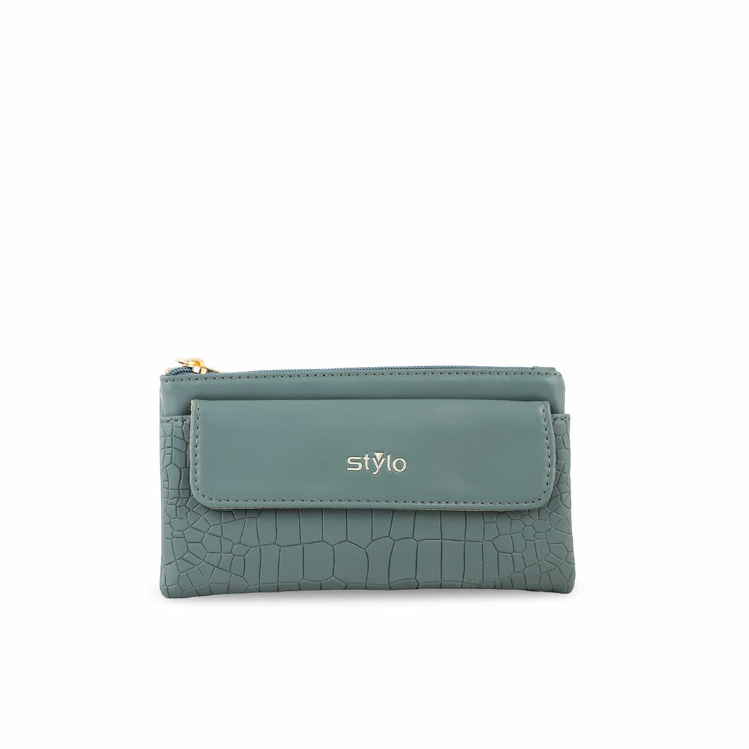 Green Casual Pouch P97645
