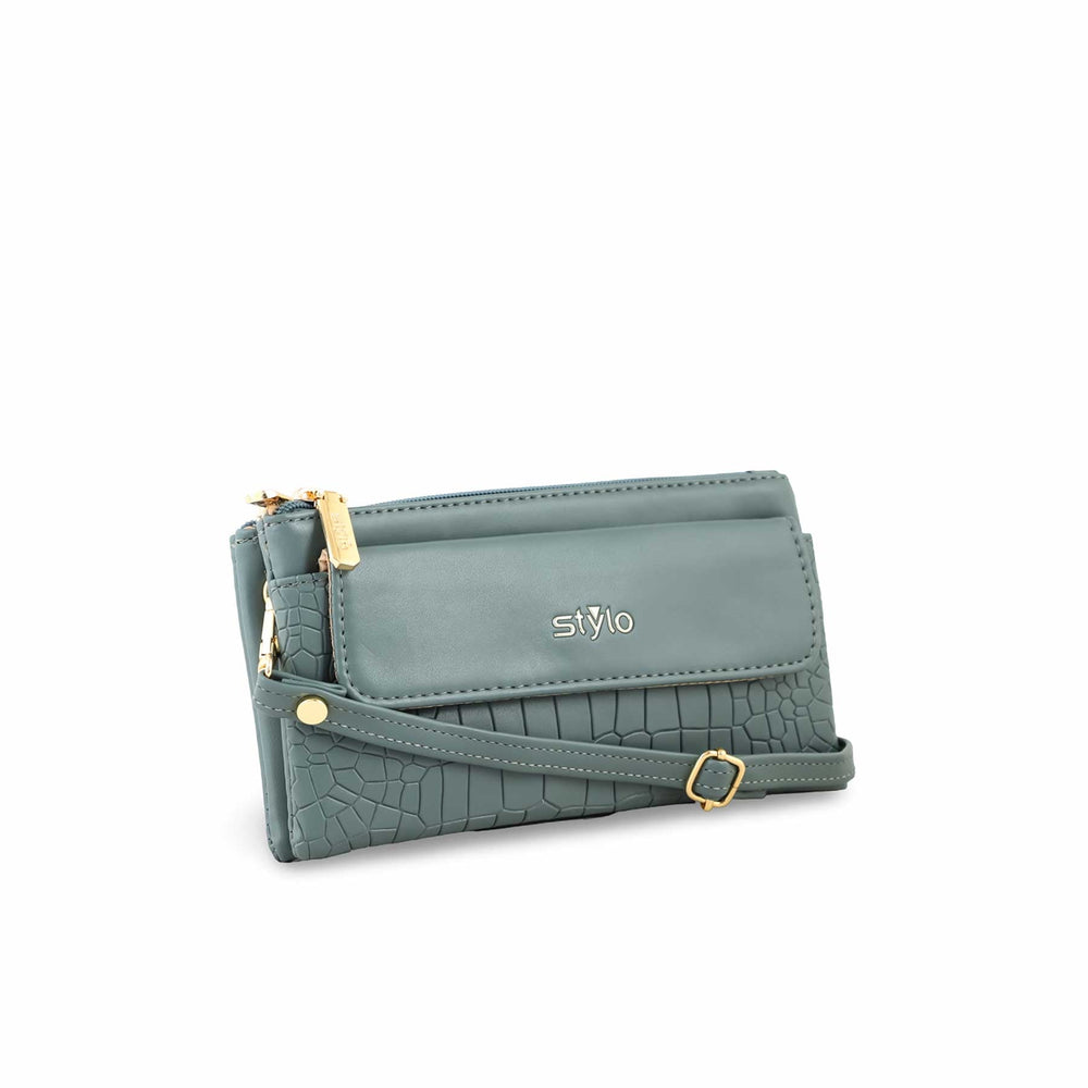 Green Casual Pouch P97645