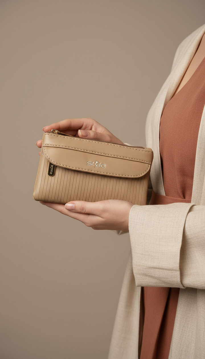 Khaki Casual Pouch P97646