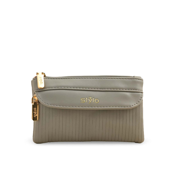Grey Casual Pouch P97646