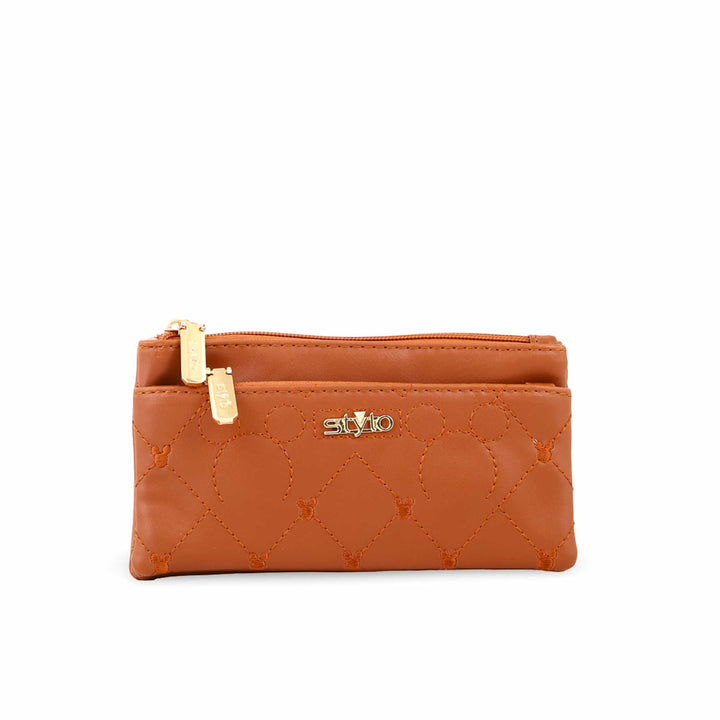 Brown Casual Pouch P97647