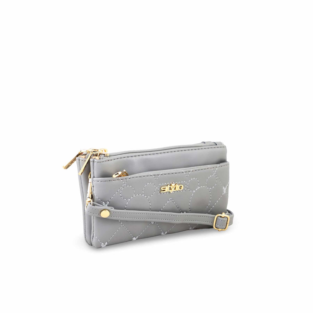 Grey Casual Pouch P97647