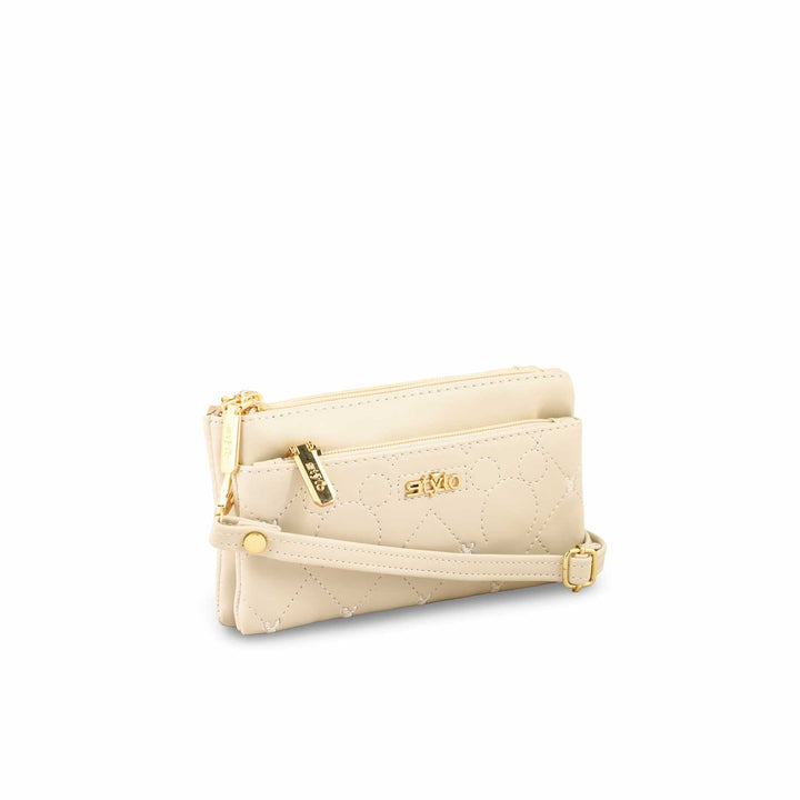 Beige Casual Pouch P97647