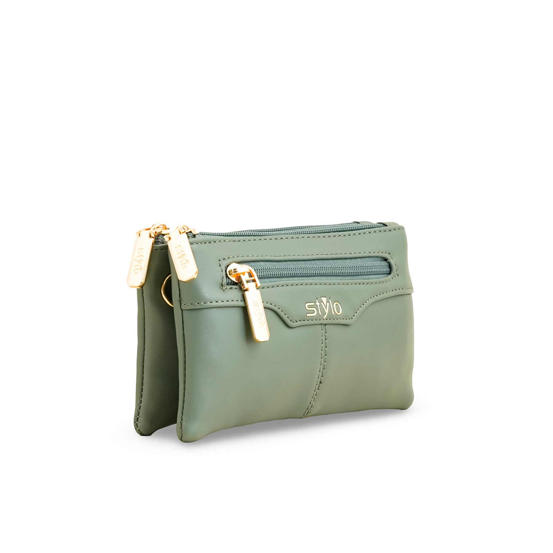 Green Casual Pouch P97648