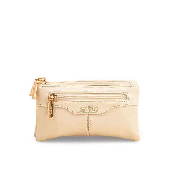 Beige Casual Pouch P97648