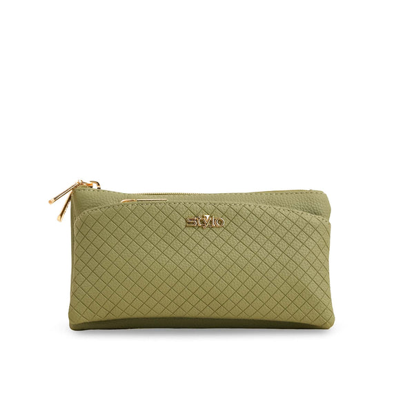 Green Casual Pouch P97649