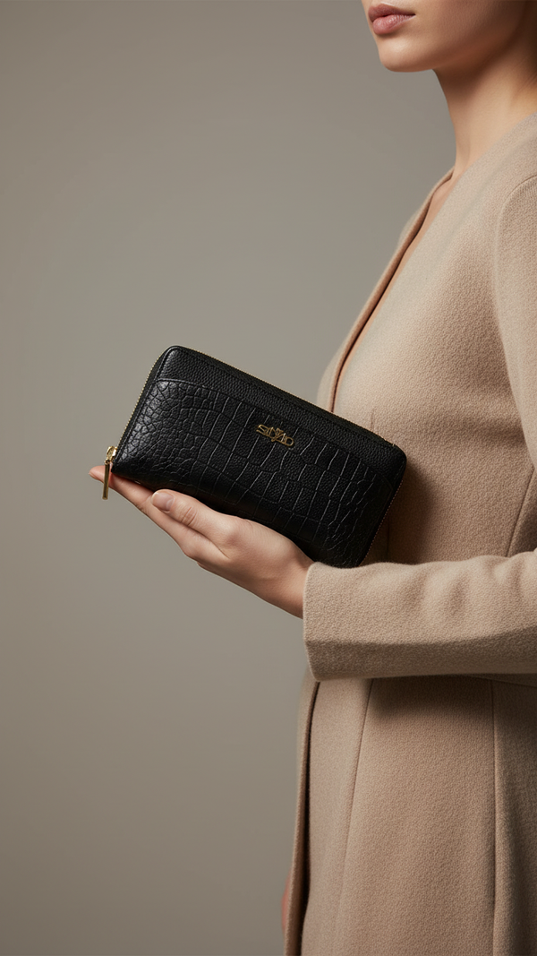 Black Casual Pouch P97650