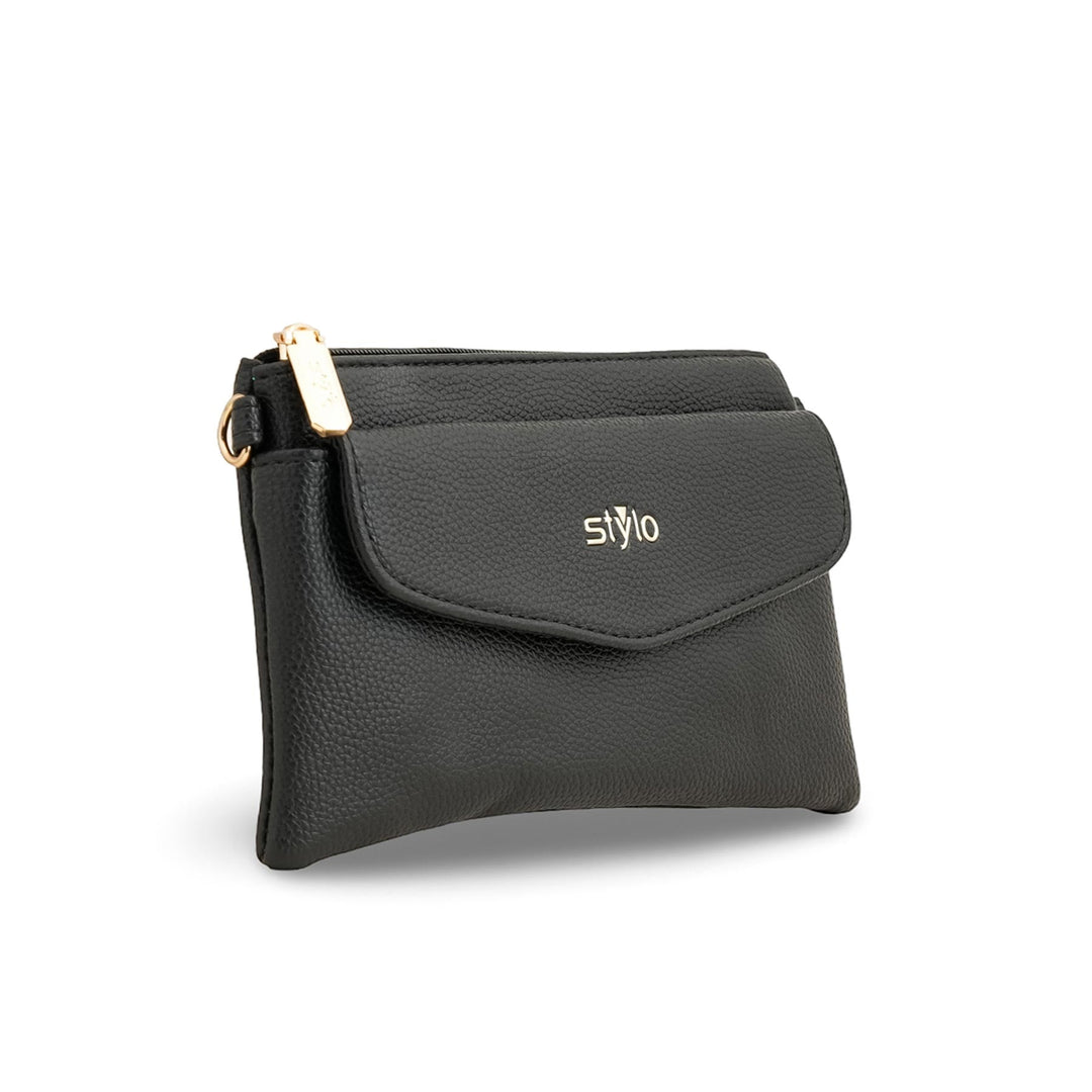 Black Casual Pouch P97652