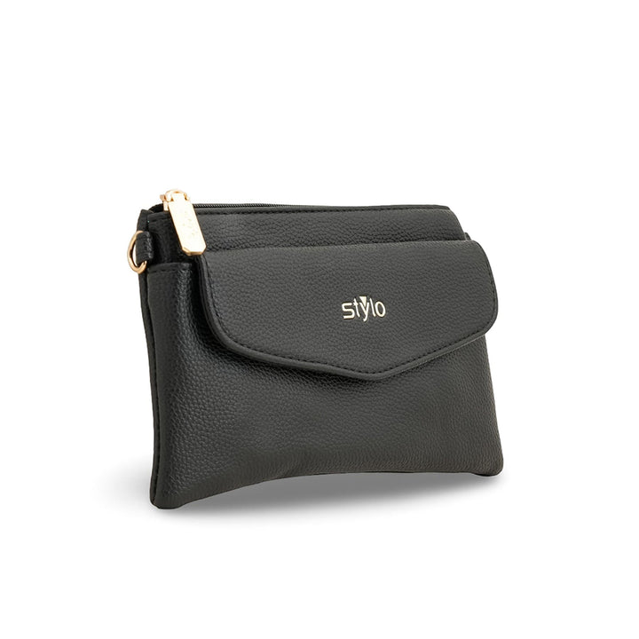 Black Casual Pouch P97652