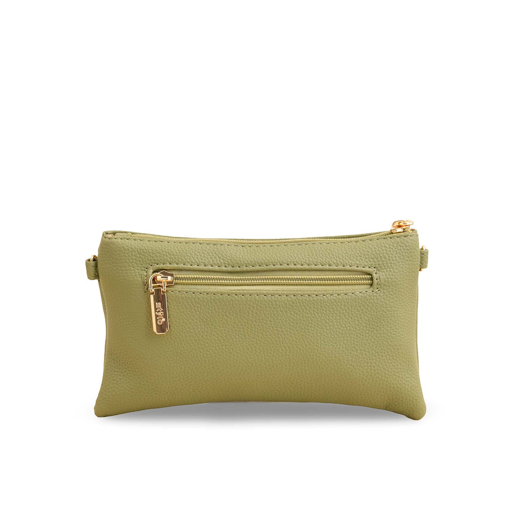Green Casual Pouch P97652