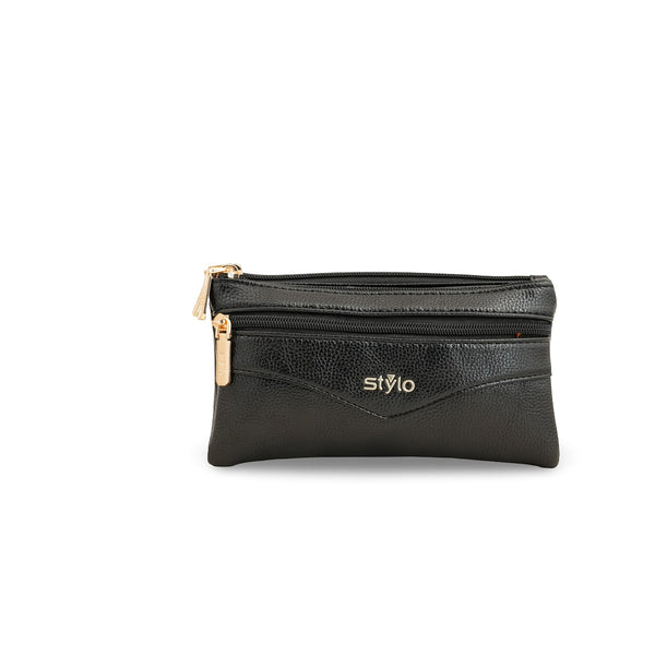 Black Casual Pouch P97653