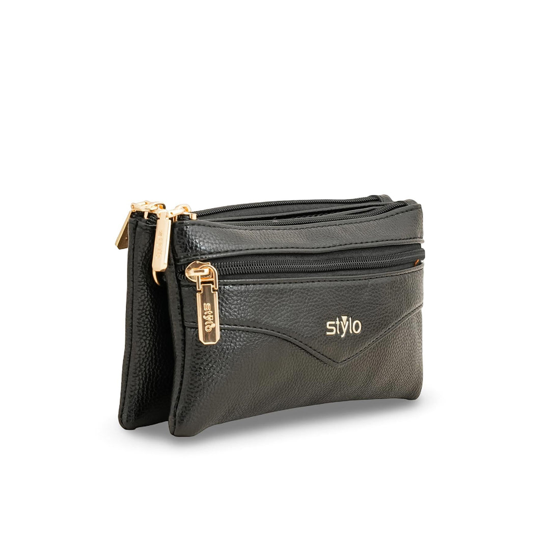 Black Casual Pouch P97653