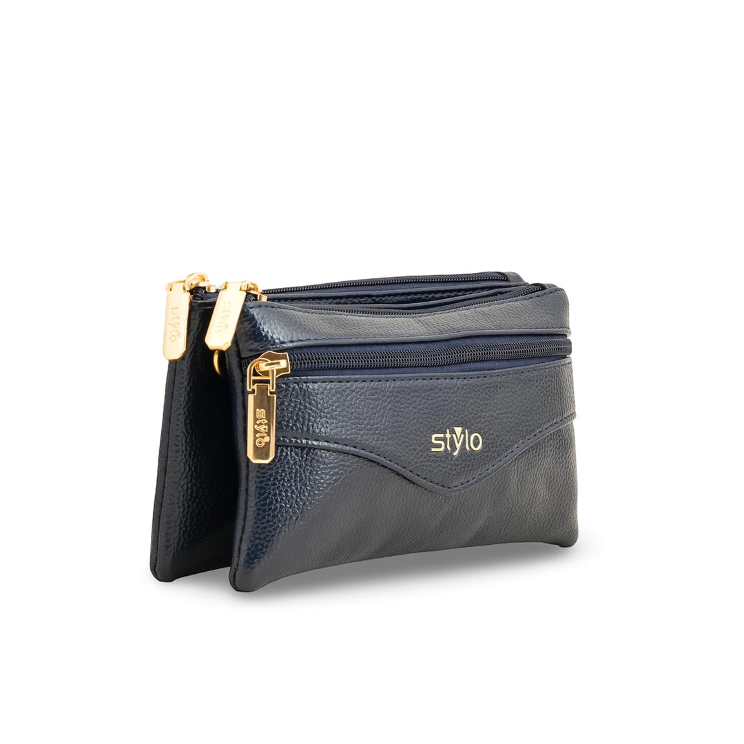 Blue Casual Pouch P97653
