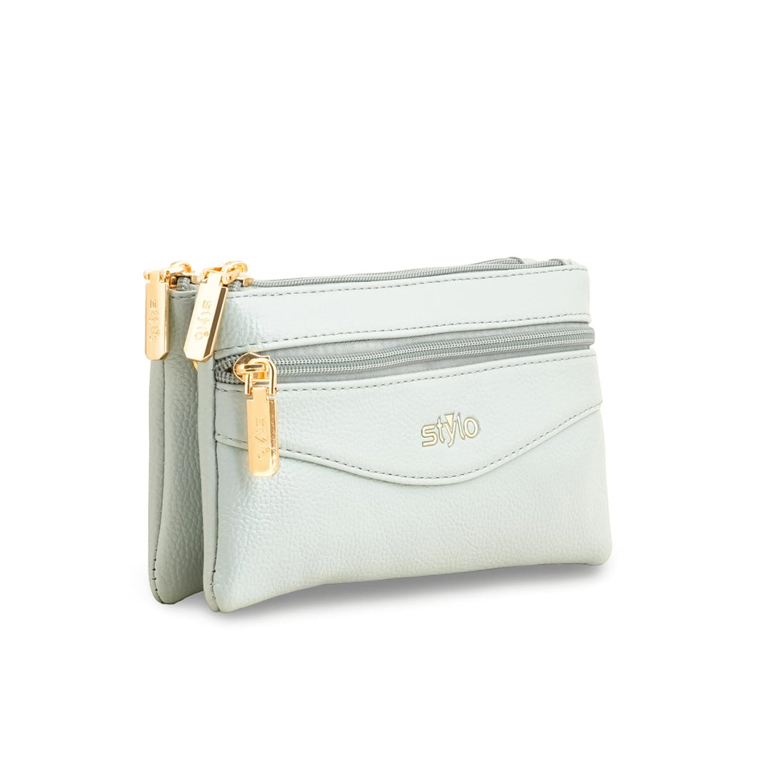 Sky Blue Casual Pouch P97653