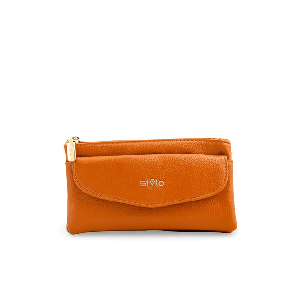 Brown Casual Pouch P97654