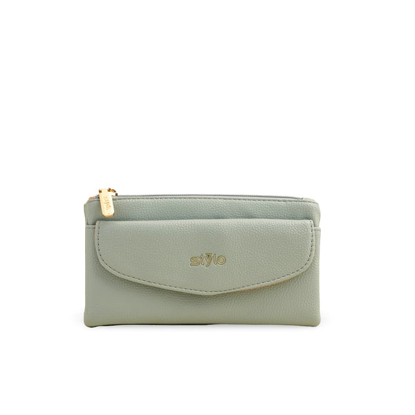 Sky Blue Casual Pouch P97654
