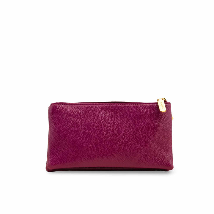 Purple Casual Pouch For Women P97655