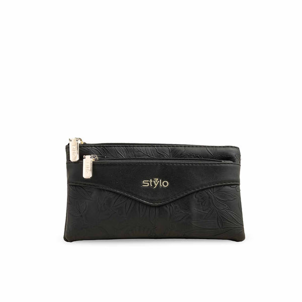 Black Casual Pouch P97656