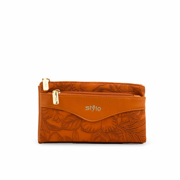 Brown Casual Pouch P97656
