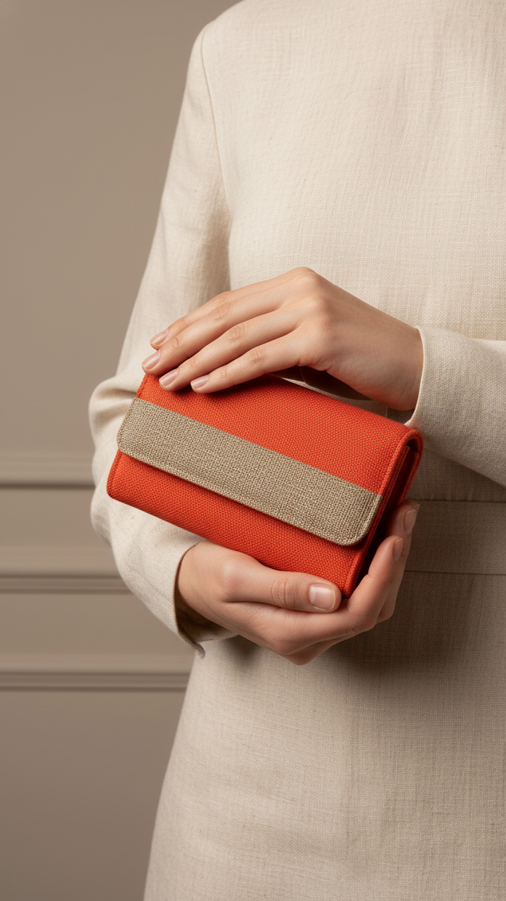 Red Casual Wallet P97658