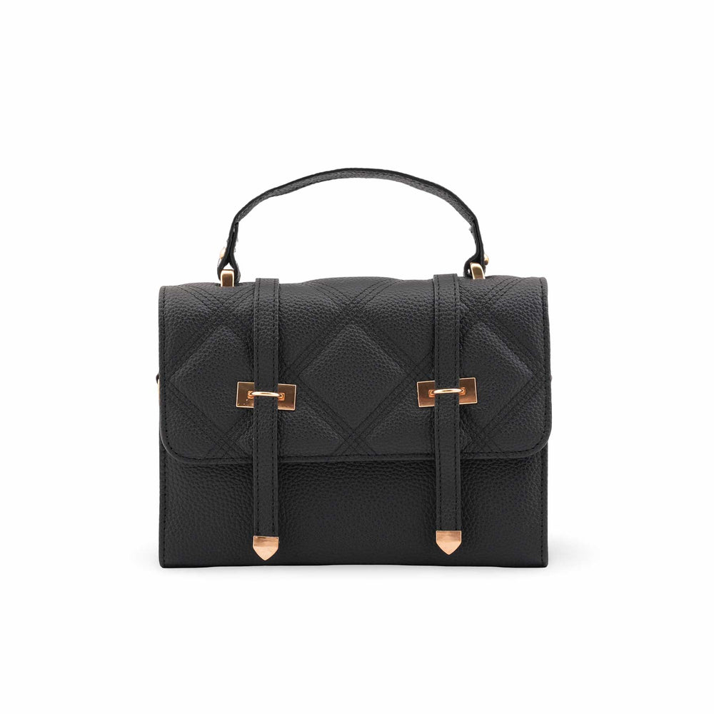 Black Casual Pouch For Ladies P97659