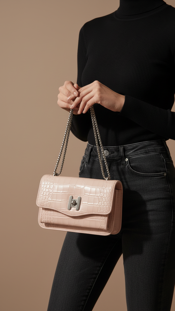 Beige Casual Pouch P97660